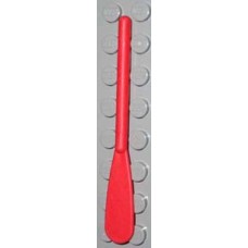 Part 2542 Red Minifig, Utensil Oar-Paddle